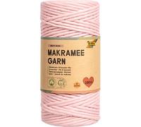 folia Makramee Garn altrosa Misty rose Ø 3,5 mm, 1 St. St.