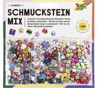 Folia Schmuckstein Mix RAINBOW über 800 Teile, Formen, Größen & Farben sortiert