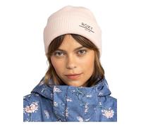 Roxy Mütze Folker 2025 Rippstrick Damen Pink Salt Uni