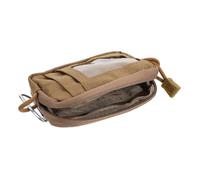 FOMIYES 1 Stück wasserdichte Bauchtasche für Outdoor Aktivitäten Multifunktionale Hüfttasche mit Karten und Münzfach für Reisen und Freizeit Strapazierfähigem Nylon Khakifarben