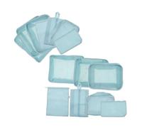 FOMIYES 14stücke Kompressions Packtaschen Set Gepäckorganizer-Beutel für Reisen wasserdichte Packwürfel zum Packen von Kleidung Schuhen und Make-up Travel Toiletry Bag Reise