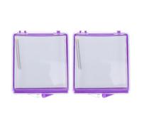 FOMIYES 2 Stück Magnetischer Nähnadelhalter mit Starkem Magnet Tragbares Nadelkissen aus Langlebigem Material Praktische Aufbewahrungsbox für Handarbeitszubehör und Nähen