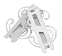 FOMIYES 2 Stück Metall Geldklammern Klein Verschleißfest und Tragbar Multifunktions Clip zur Sicheren Aufbewahrung von Geldscheinen und Karten Platzsparend für Herren