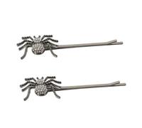 FOMIYES 2 Stück-pack Spinnen Haarspangen Strass Vintage Haarnadel Für Frauen Dünnes Haar Party Hochzeits Accessoire