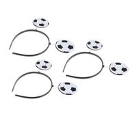 FOMIYES 3 Stück Fußball Stirnband Sportspiel Haarband für Damen Herren Hautfreundlich Strapazierfähig Vielseitig für Sportwettkämpfe und Fan Events