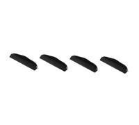 FOMIYES 4 Stück -Federmäppchen Pen Beutel Pen Aufbewahrung Pen Schutz -Pen-Fall Tasche Stiftkühler-Reiseetui PU-Stifthalter PU-Federmäppchen Black