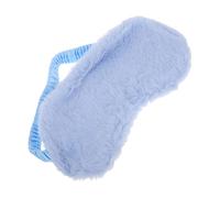 FOMIYES Augenmaske aus Kaninchenfell süße Schlafaugenmasken für Frauen bequeme Augenmasken zum Schlafen Schlafbrille für Damen Augenmasken für den Schlaf Augen Schlafmaske Stoff Himmelblau