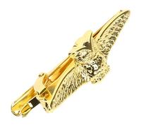 FOMIYES Klassische Goldene Krawattenklammer Herren Owl Design Eleganter Anzug Zubehör Robuste Krawattennadel für Business Hochzeit und Alltag