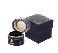 FOMIYES Kleiner Ovale Ringbox Aus Robustem Material Tragbare Schmuckschatulle Zur Ringaufbewahrung Für Reisen Und Geschenke