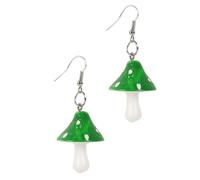 FOMIYES Kreative Pilzohrringe Damen Hängend Simulierte Pilzform Leicht Hautfreundlich Modische Schmuckstücke für Alltag und Party Einzigartige Geschenkidee