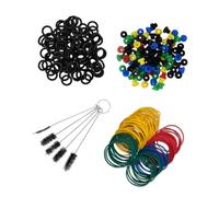 FOMIYES Maschinenzubehör Reinigungsbürsten-set Gummibänder Für Nähmaschine Silikon-nadelkissen Werkzeugmaschine Ausrüstung