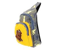 FOMIYES Niedliche Dinosaurier Hüfttasche Für Junge Mädchen Verstellbare Umhängetasche Aus Nylon Kreativer Brustbeutel Für Snacks Und Persönliche Gegenstände Für Jungen Und Mädchen Geschenk