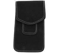 FOMIYES Outdoor Sporttasche Gürteltasche mit Haken aus Leder für Herren Multifunktionale Handytasche für Sportliche Aktivitäten und Praktisches Verstauen von Gadgets Zufällige Farbe