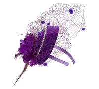 FOMIYES Perlen Stirnband 1920Er Jahre Accessoires Für Frauen Teeparty Hüte Für Frauen Winzige Fascinator Clips Kleine Teeparty Hüte Fascinator Haarspangen Elegante Haarnadeln