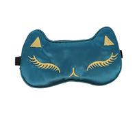 FOMIYES Schlafmaske aus Kunstseide Augenschutz Reise-augenschutz für Reisen Zuhause oder Hotel Blockiert Licht und Fördert die Durchblutung