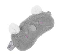FOMIYES Schlafmaske Für Erwachsene Cartoon-augenmaske Koala-design Atmungsaktive Plüsch-augenmaske Schlafmaske Für Reisen Zum Schlafen Augenmaske Mit Lichtblockierung