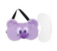 FOMIYES Schlafmaske für Kleine Mädchen Augenmaske mit Cartoon-motiven Weiche und Flauschige Maske für Junge Mädchen Verdunkelungs-augenmaske für Reisen und Übernachtungen Augenschutz für U