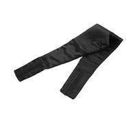 FOMIYES Schwarze Schlafmaske Aus Doppellagigem, Atmungsaktivem Material Mit Verstellbarem Klettband, Leichte, Faltbare Augenmaske Zum Schlafen Für Reise, Zuhause Und Büro