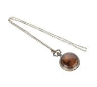 FOMIYES Vintage Taschenuhr Herren Damen mit Klappabdeckung Kleine Quarzuhr aus Metall Unisex Retro Uhr für Alltag und Party