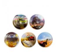 FOND OF GmbH 00816-00018-10 Kletties-Set Monstertrucks ergobag Kletties-Set Monstertrucks