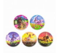 FOND OF GmbH ERG-KLE-001-084 Kletties-Set Ponyhof Ergobag Kletties-Set Ponyhof