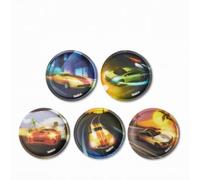 FOND OF GmbH ERG-KLE-001-096 Kletties-Set Rennwagen ergobag Kletties-Set Rennwagen