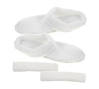 FONDOTIN Kuschelige Plüscheinlagen Als Ersatz Warme Einlegesohlen Für Damen-schuhe Abnehmbare Und Waschbare Schuhfutter Aus Flauschigem Baumwoll-plüsch Für Winter