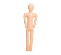 Fonowx Aufblasbare Schaufensterpuppe Männlich, Aufblasbare Puppe Junggesellenabschiede Foto-Requisite, Ganzkörper Schneiderpuppe Kleidung Modell Display, Inflatable Full Body Mannequin Male