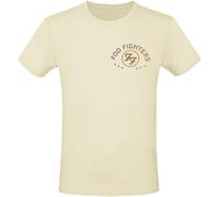 Foo Fighters Arched Logo T-Shirt natur in 3XL