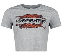 Foo Fighters Crawling Tigers Frauen T-Shirt grau XS