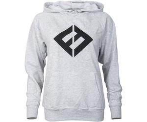 Foo Fighters - Damen Kapuzenpullover Equal Logo - grau XL