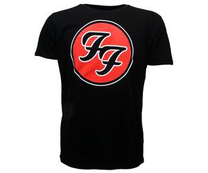 Foo Fighters FF Logo Band T-Shirt Schwarz - Offizielles Merchandise XXL Schwarz