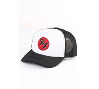 Rock Off officially licensed products Foo Fighters Baseball Cap FF Band Logo Nue offiziell Schwarz Trucker One Size