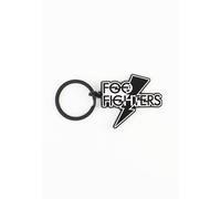 Foo Fighters - Flash Logo - Schlüsselanhänger - Schwarz - Onesize - Metallll Schwarz Onesize
