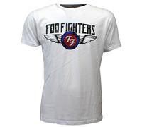 Foo Fighters Flash Wings Band T-Shirt Weiß - Offizielles Merchandise XL Weiß