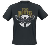 Foo Fighters Hawk Moth T-Shirt schwarz in M