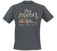 Foo Fighters Joyride Männer T-Shirt Charcoal S 100% Baumwolle Band-Merch, Bands, Nachhaltigkeit