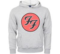 Foo Fighters - Kapuzenpullover Logo - grau XXL