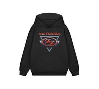 Foo Fighters Kinder-Kapuzenfleece | Klassisches schwarzes Band-Logo-Langarmshirt | Freizeitkleidung zum Thema Musik | Unisex-Kinder-Grafik-Top | Pullover-Sweatshirt