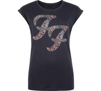 Foo Fighters Logo Crystals T-Shirt navy in L