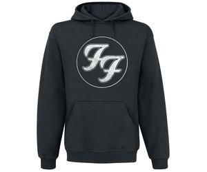Foo Fighters Logo In Circle Kapuzenpullover schwarz in M