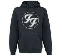 Foo Fighters Logo In Circle Männer Kapuzenpullover schwarz S