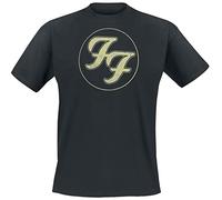 Foo Fighters Logo In Circle Männer T-Shirt schwarz XL