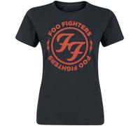Foo Fighters Logo Red Circle T-Shirt schwarz in XL