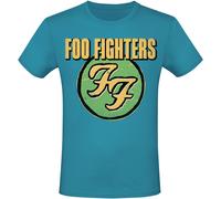 Foo Fighters Logo T-Shirt blau in XL