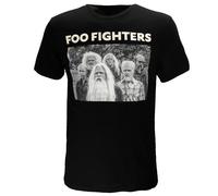 Foo Fighters Old Band Foto-T-Shirt - offizielles Merchandise M Schwarz