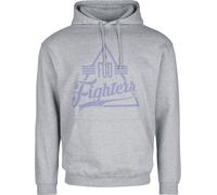 Foo Fighters Pyramid Kapuzenpullover grau in M