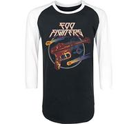 Foo Fighters Ray Gun Baseball-Longsleeve weiß/schwarz M