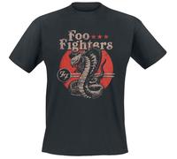 Foo Fighters Snake T-Shirt schwarz in L