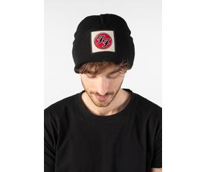 Foo Fighters - Square Logo - Beanie - Schwarz - Onesize - 100% Baumwolle Schwarz Onesize